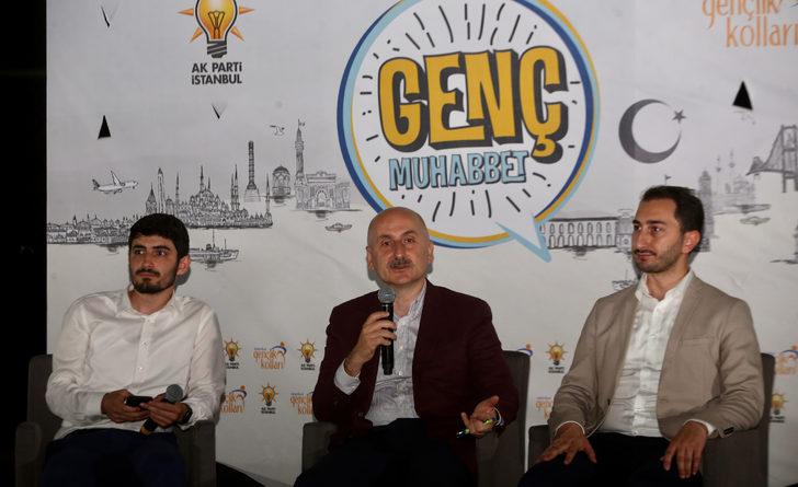 Bakan Karaismailoğlu, Kağıthane'de gençlerle buluştu: G2