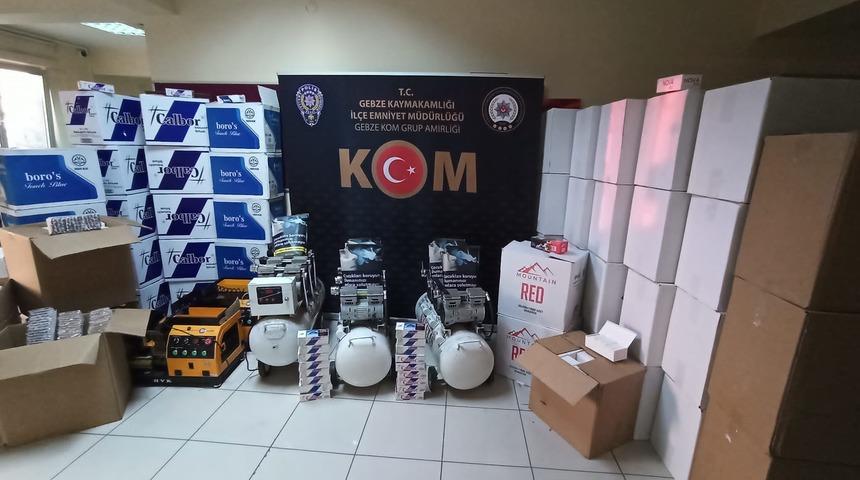 Kocaeli'de kaçakçılık operasyonunda 1 zanlı yakalandı