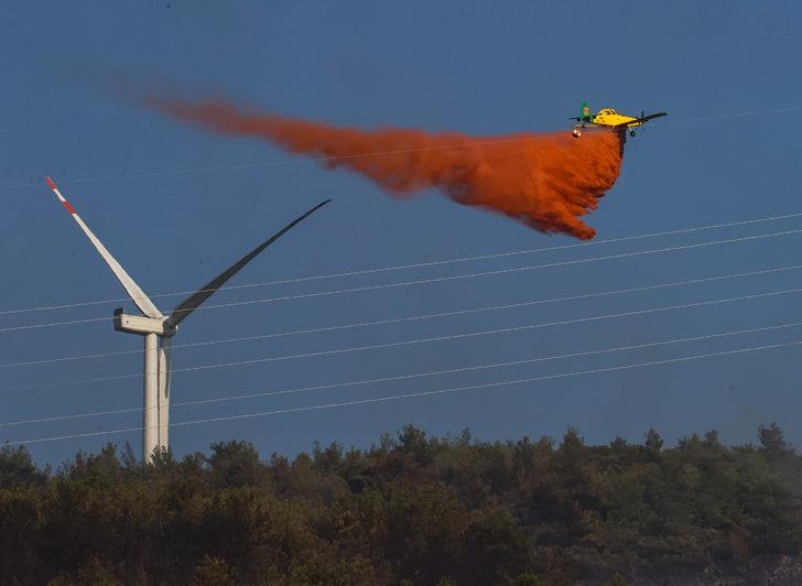 GÜNCELLEME 2 - Aydın'daki orman yangını kontrol altına alındı G1