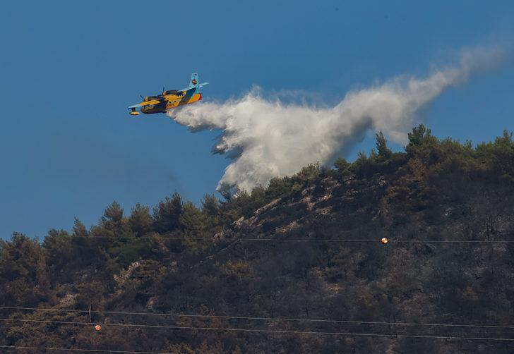 GÜNCELLEME 2 - Aydın'daki orman yangını kontrol altına alındı G2