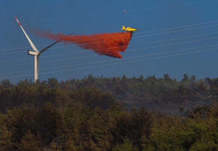 GÜNCELLEME 2 - Aydın'daki orman yangını kontrol altına alındı G4