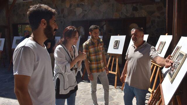 Malatya'da terk edilmiş evleri konu alan diorama sergisi