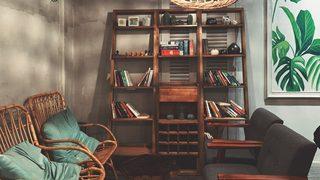 Sadece kitaplık değil ayrıca bir dekoratif ürün isteyenler için hem kullanışlı hem şık otantik kitaplık önerileri