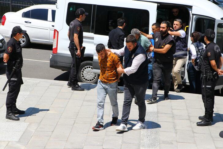 Tekirdağ'da bekçinin silahla yaralandığı kavganın zanlıları adliyede G1