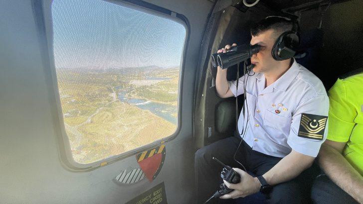 Kahramanmaraş'ta helikopter destekli trafik denetimi G5