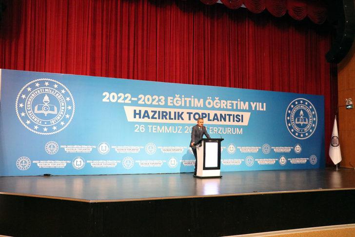 Bakan Özer, Erzurum'da "Eğitim Öğretim Yılı Hazırlık Toplantısı"nda konuştu: (3) G5