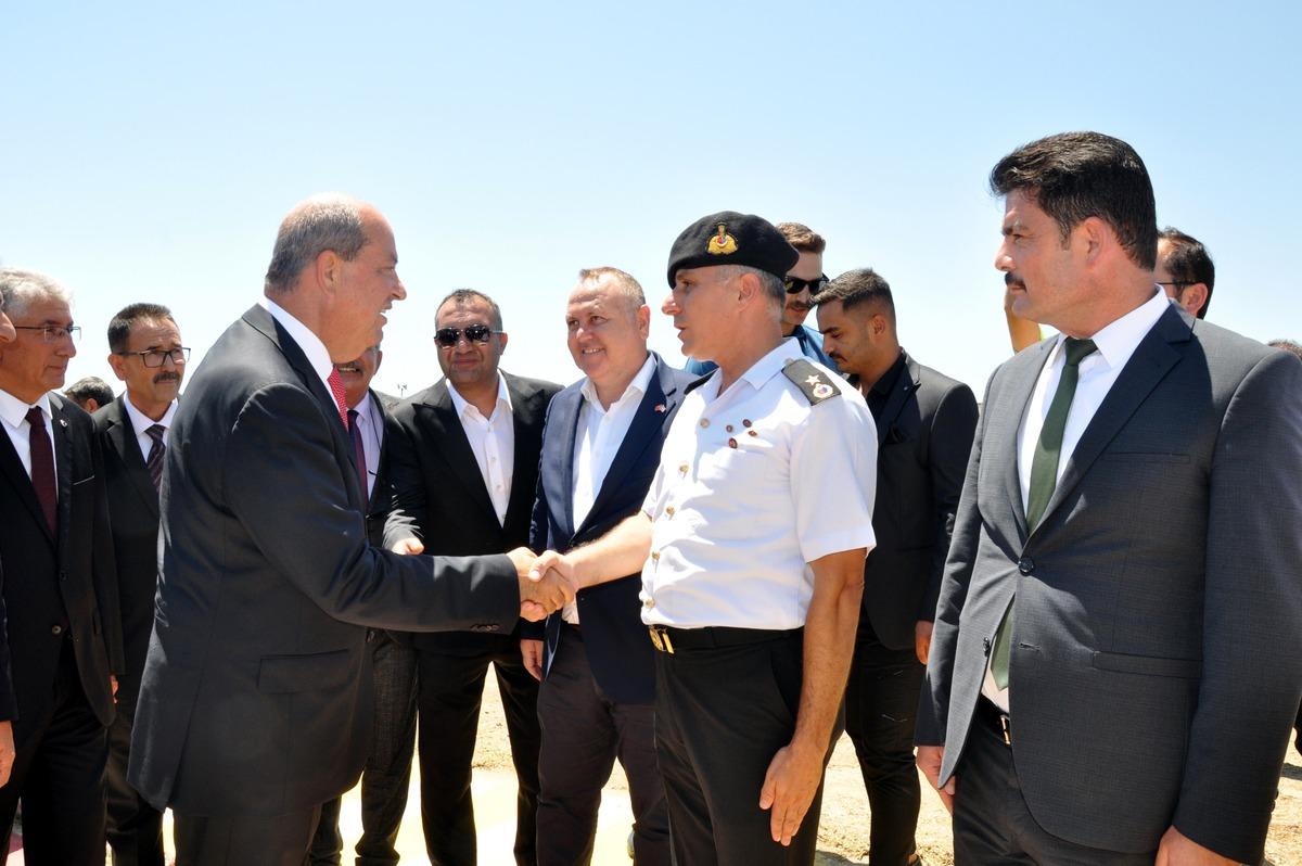 KKTC Cumhurbaşkanı Tatar, Abd&uuml;lhamid Han sondaj gemisiyle ilgili konuştu: