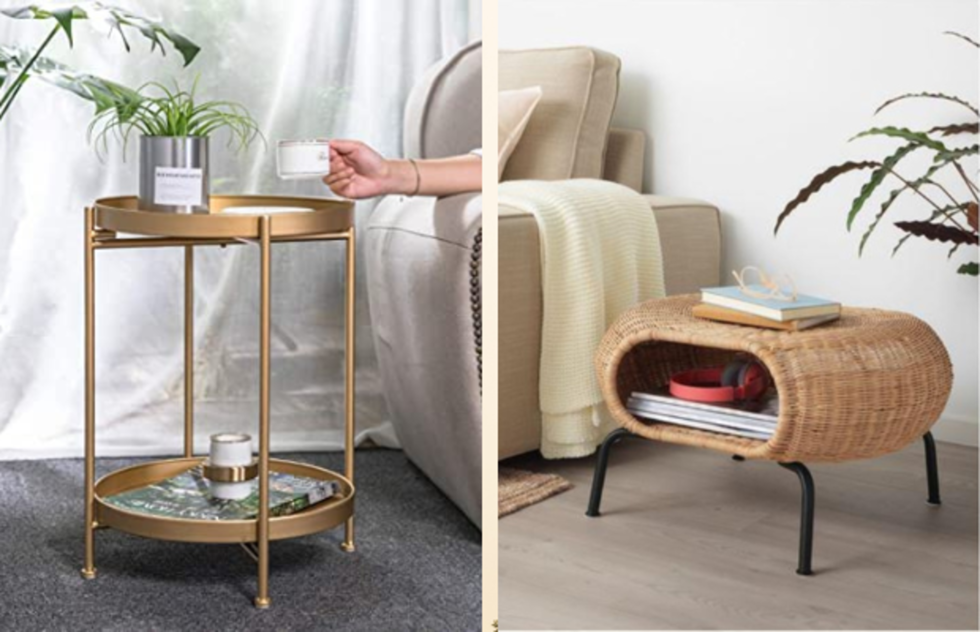 Bahçenizi ve terasınızı daha kullanışlı bir hale getirmek için dış mekan sehpası önerileri