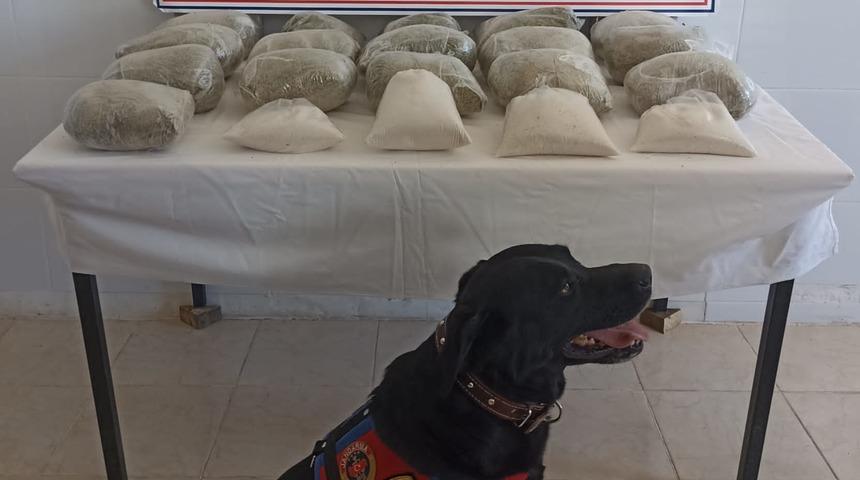 Şanlıurfa'da 21 kilogram sentetik uyuşturucu ele geçirildi