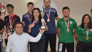 Türkiye Petank 1. Lig'de şampiyon Ankara Büyükşehir Belediyespor