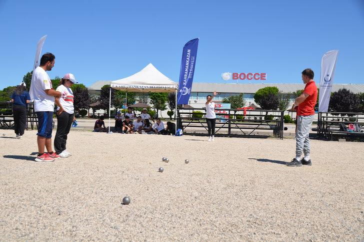 Türkiye Petank 1. Lig'de şampiyon Ankara Büyükşehir Belediyespor G4