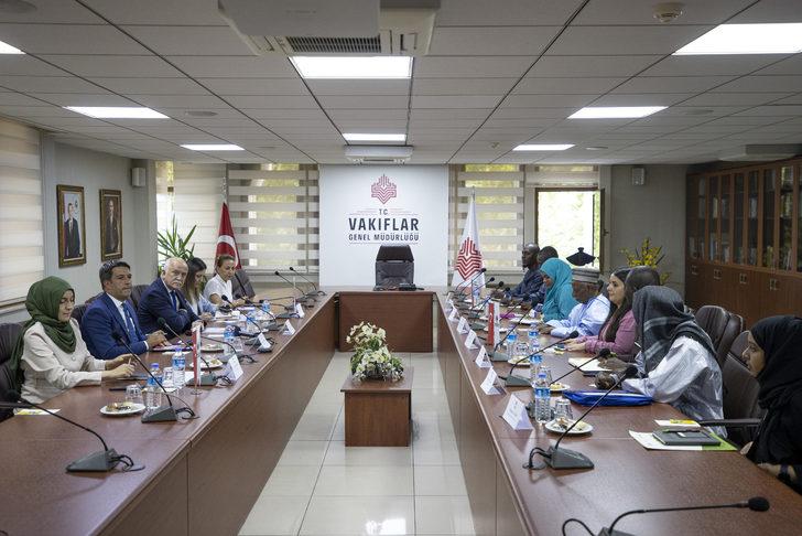 Nijer Vakıflar Yüksek İdaresi heyeti, Vakıflar Genel Müdürlüğünü ziyaret etti G1