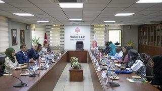 Nijer Vakıflar Yüksek İdaresi heyeti, Vakıflar Genel Müdürlüğünü ziyaret etti