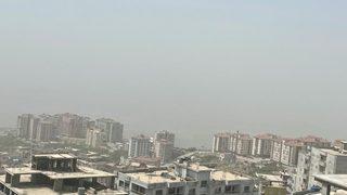 Şırnak'ta toz taşınımı etkili oldu