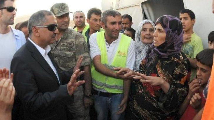 Mardin Valisi Suriyeli sığınmacıları ziyaret etti