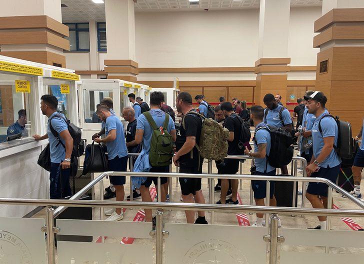 Trabzonspor, yurt dışı kampını tamamlayarak kente döndü G4