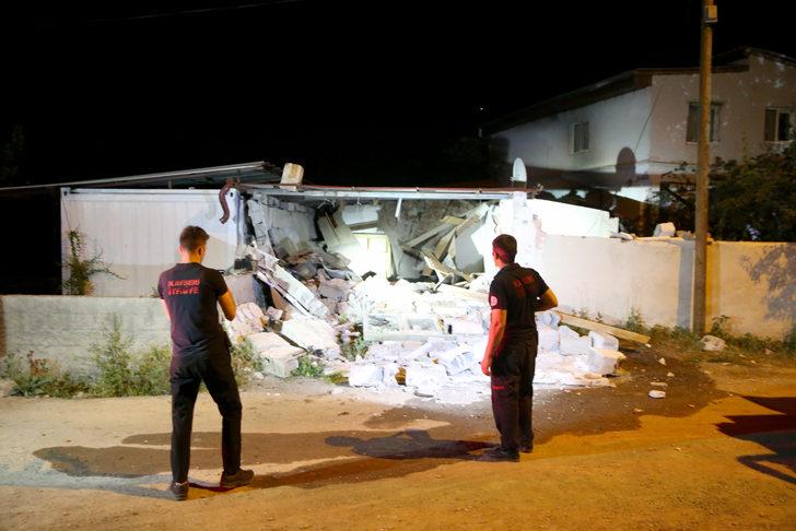 Kayseri'de mutfak tüpünün patlaması sonucu hasta ve bakıcısı yaralandı G3