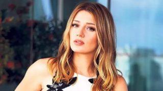 Gizem Karaca'dan derin göğüs dekolteli paylaşım! Siyahlar içinde paylaştı