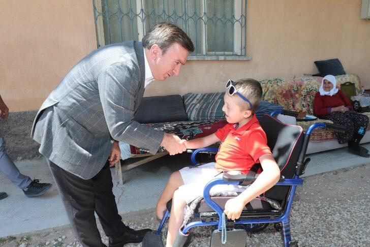 Aksaray'da DMD hastası 10 yaşındaki çocuğa doğum günü kutlaması G5