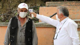 Mavi köye nazar değdi! Salgınının başlamasından bu yana bir ilki yaşadılar