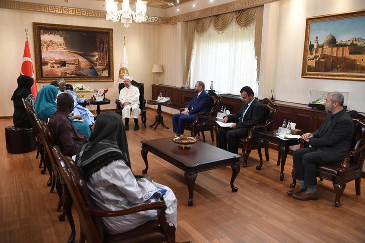 Diyanet İşleri Başkanı Erbaş, Nijer heyeti ile görüştü G2