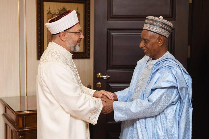 Diyanet İşleri Başkanı Erbaş, Nijer heyeti ile görüştü G3