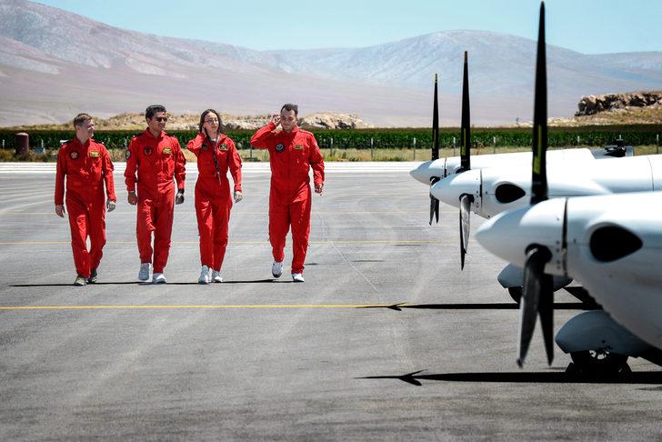 Demir kanatlı kuşları uçurmak için Türkiye'yi seçtiler G1