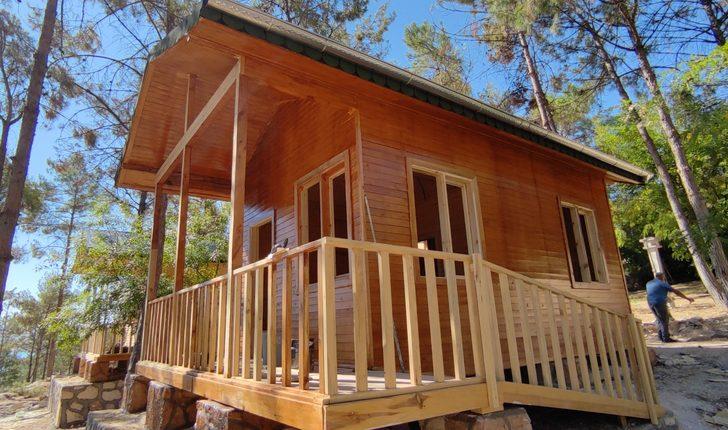 Atatürk Baraj Gölü kıyısına yapılan bungalov evler turizme kazandırılıyor G1