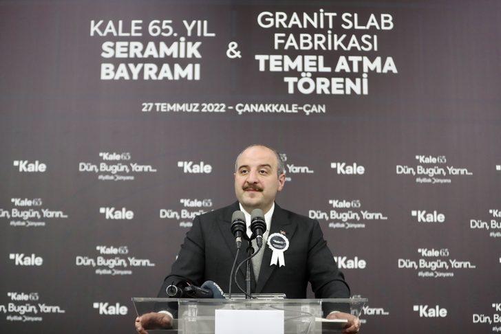 Bakan Varank, Kale 65'inci Yıl Seramik Bayramı ve fabrika temel atma törenine katıldı: G4