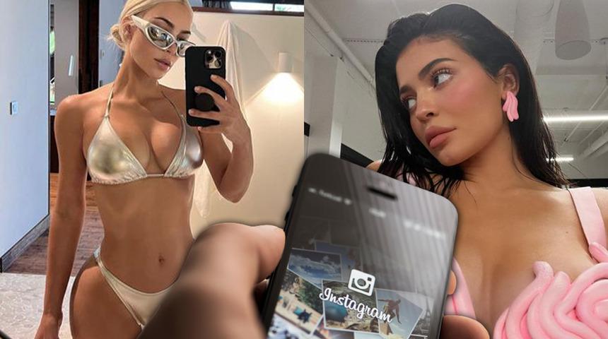 Instagram'a tepkiler büyüyor! Kim Kardashian ve kardeşi Kylie Jenner'dan da destek geldi