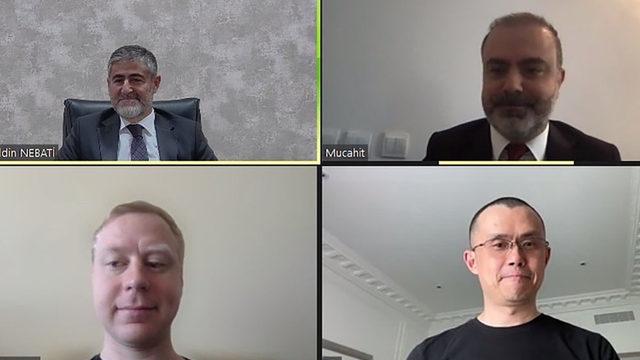 Bakan Nebati'den kritik görüşme! Binance'in kurucusu ile görüştü