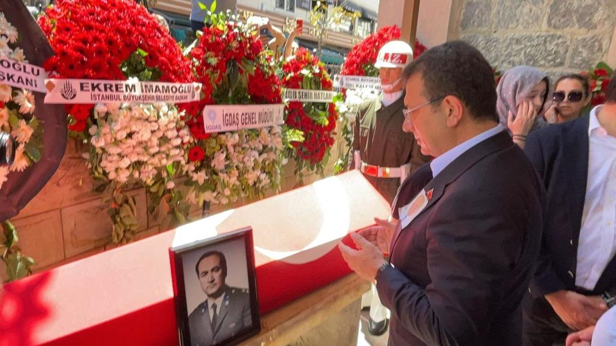 İBB Başkanı İmamoğlu, danışmanı Murat Ongun'un babasının cenaze t&ouml;renine katıldı