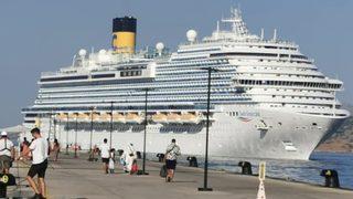 Dev kruvaziyer Costa Venezia Bodrum'a yanaştı