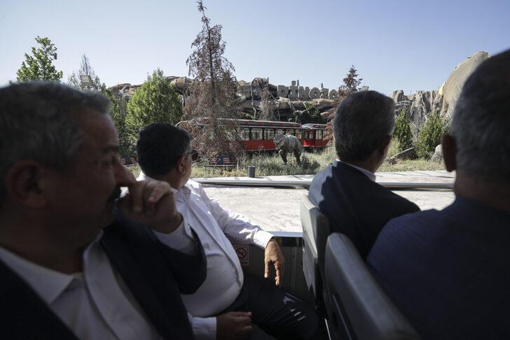 ABB Meclisi AK Parti Grup Başkanvekili Köse, bazı meclis üyeleriyle ANKAPARK'ı gezdi: G4