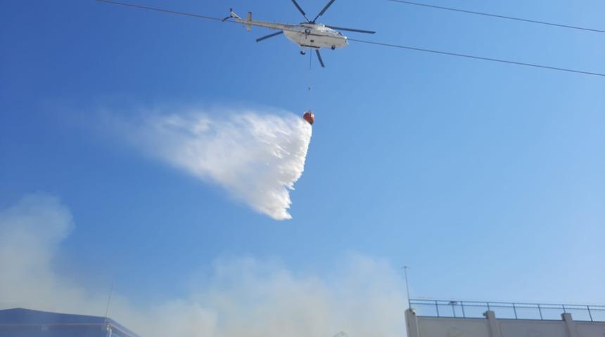 GÜNCELLEME - Aydın'da bir kağıt fabrikasında yangın çıktı