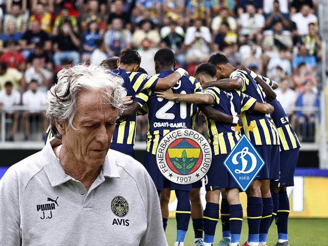 Son dakika spor haberi: Fenerbahçe Dinamo Kiev maçı öncesi Jorge Jesus'tan flaş karar! O isimler transfer olma ihtimalleri nedeniyle ilk 11'de yok! İşte Fenerbahçe'nin Dinamo Kiev maçı muhtemel 11'i...