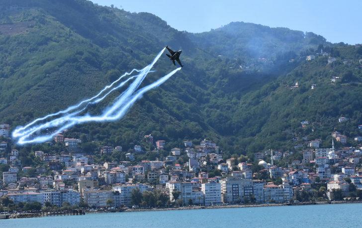 SOLOTÜRK Ordu'da prova uçuşu yaptı G1