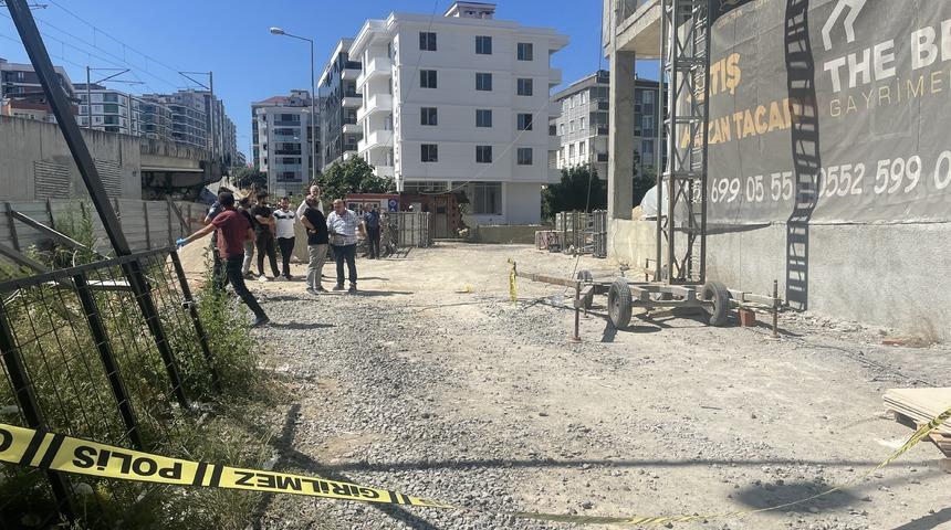 Samsun'da 9. kattaki iskeleden düşen inşaat işçisi ağır yaralandı