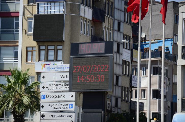 Aydın'da 40 dereceye ulaşan sıcak hava bunalttı G4