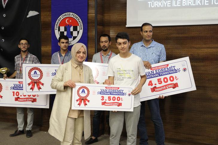 Van'da düzenlenen uluslararası satranç turnuvası sona erdi G5