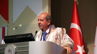 KKTC Cumhurbaşkanı Tatar, Kıbrıs'ta Türklerin Varoluş Mücadelesi konferansında konuştu: