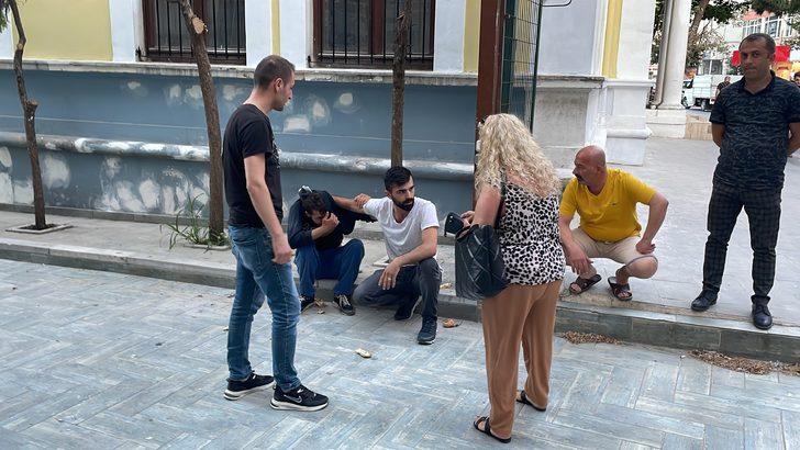 Samsun'da kadının kolyesini çalan kapkaç zanlısını vatandaş yakaladı G1