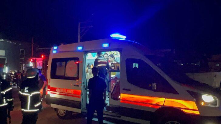 Kocaeli'de alüminyum fabrikasında çıkan yangında bir kişi yaralandı G2