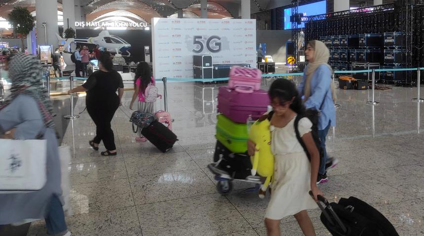 5G teknolojisi ilk kez İstanbul Havalimanı'nda test edilecek