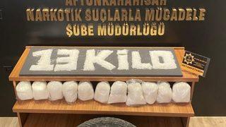 Afyonkarahisar'da uyuşturucu operasyonunda 4 şüpheli yakalandı