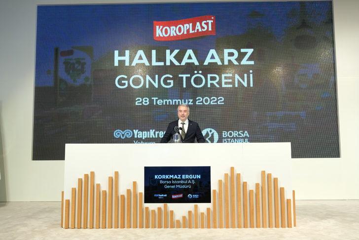 Borsa İstanbul'da gong Koroplast için çaldı G2