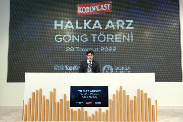 Borsa İstanbul'da gong Koroplast için çaldı G4