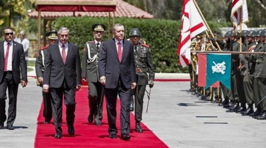 Cumhurbaşkanı Erdoğan KKTC'de