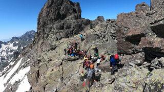 Rize'de 34 dağcı Kaçkar Dağları'na tırmandı