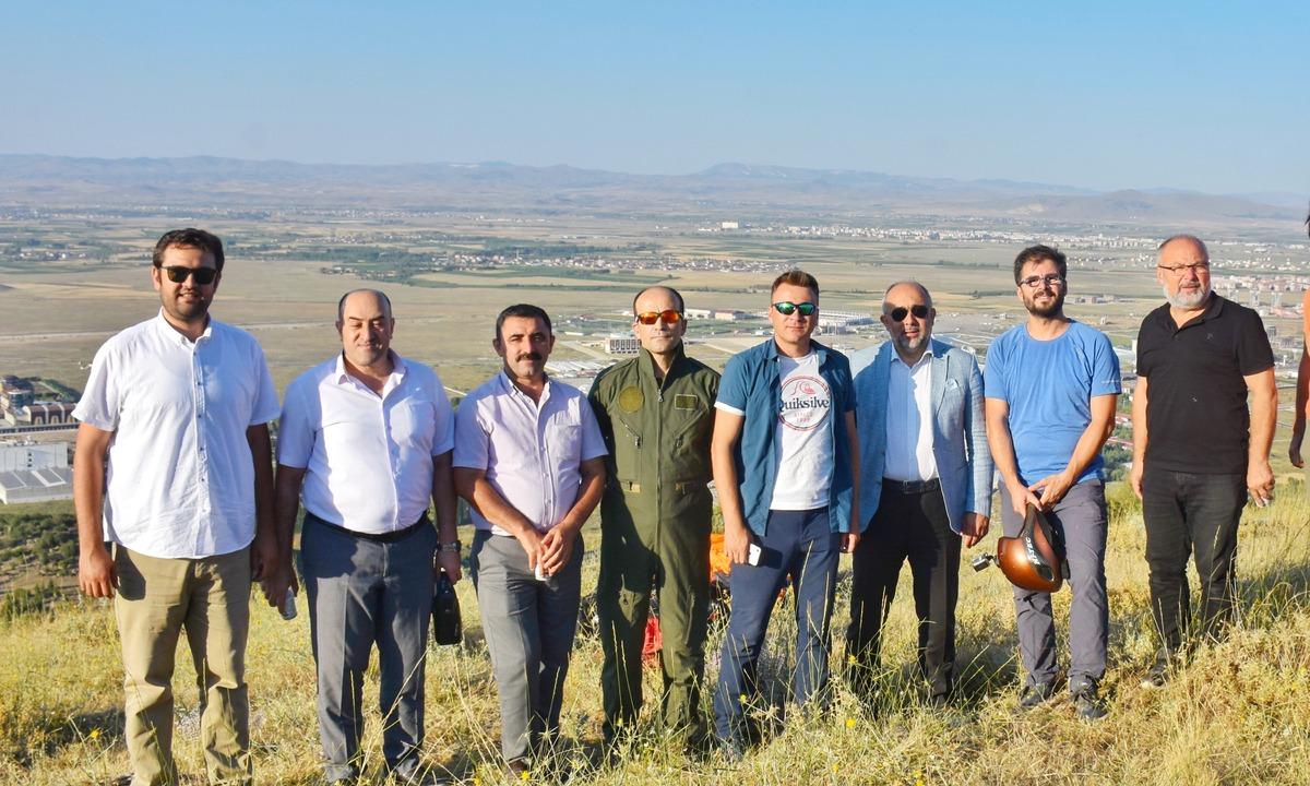 Afyonkarahisar'da yama&ccedil; paraş&uuml;t&uuml; u&ccedil;uşu denemesi yapıldı